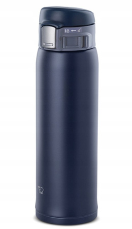 Zojirushi Kubek Termiczny Stalowy Granatowy 600ml Japoński