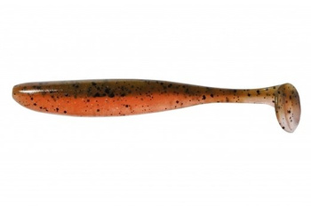 Keitech Easy Shiner 4" Green Pumpkin Fire 7szt
