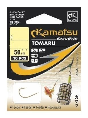 Kamatsu Tomaru Haczyki z Przyponem r.12 10szt