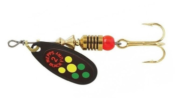 MEPPS Błystka obrotowa Black Fury czarny/Tiger 3/6,5g