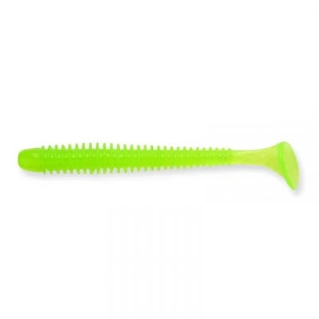 Keitech Swing Impact 4" Clear Chartreuse Glow 8szt