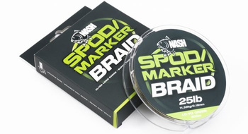 Nash Plecionka SPOD &amp; MARKER BRAID LO-VIZ Green 300m 18mm