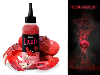 Delphin Dip Fluo SNAX LiquiX 100ml Krab Kryl