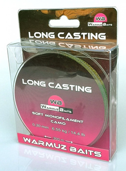 Warmuz Baits Żyłka Camo Long Casting 0,30mm 300m