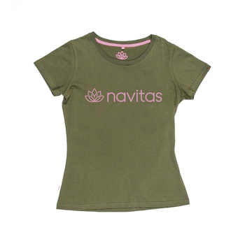 Navitas Koszulka T-shirt WOMEN TEE GREEN
