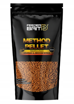Feeder Bait Method Pellet R-72 Brzoskwinia Ananas 2mm 800g
