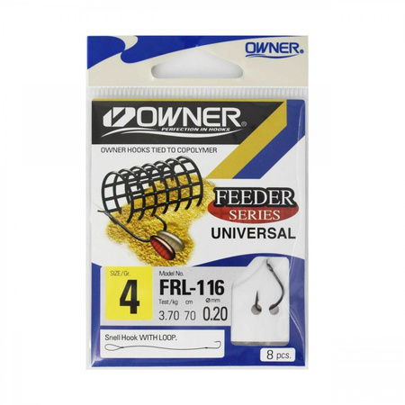 Owner Haczyki z przyponem RL-116 Feeder roz. 5
