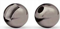 Traper Główka Wolframowa Tungsten Bead Slotted 6,4mm Black Nickel