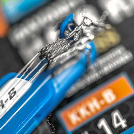 Preston Przypon z Bagnetem BAYONET HAIR RIG KKH-B 10cm r. 12 0,21mm Barbless