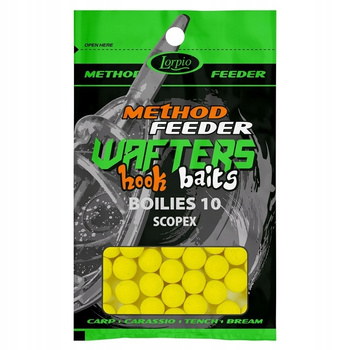 Lorpio Kulki przynętowe Wafters 10mm Scopex 15g