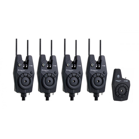 Carp Pro Sygnalizator ESCOL WRS 4+1 SET