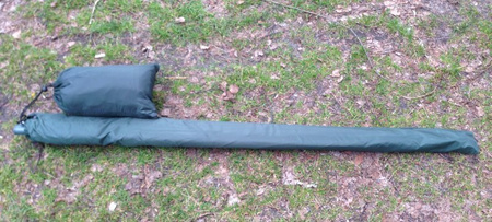Konger parasol gumowany LUX 250cm z osłoną