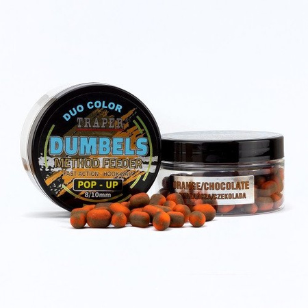 Traper Dumbells Pop-Up Duo Color Pomarańcza/Czekolada