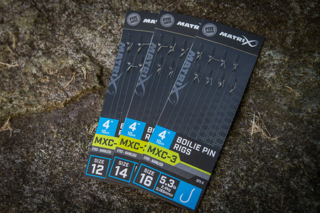 Matrix Przypon MXC-3 4” Boilie Pin Rigs roz. 14 0.180mm 2.9kg