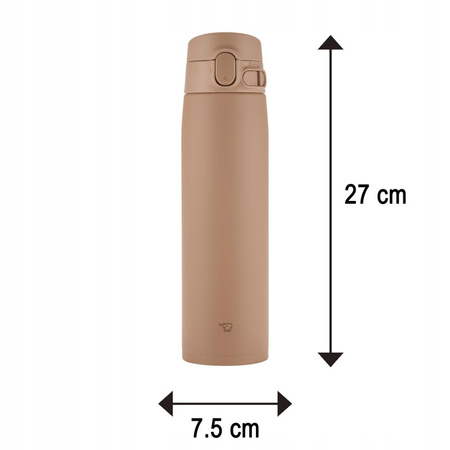 Zojirushi Kubek Termiczny  Stalowy 720ml Beżowy Japoński