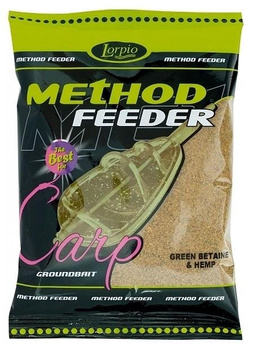 Lorpio Zanęta Method Feeder Green Betaine&amp;Hemp 700g