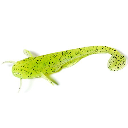 Fishup Catfish 3'' 7,5cm #055 Chartreuse/Black