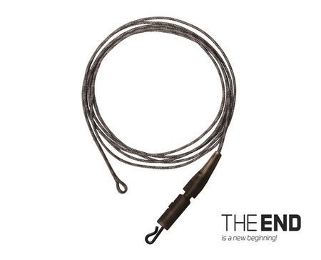 Delphin Przypony Włosowe The End Leadcore PIN Clip 3szt. 1m