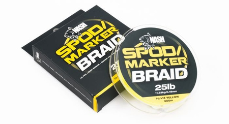 Nash Plecionka SPOD &amp; MARKER BRAID HI-VIZ Yellow 300m 18mm