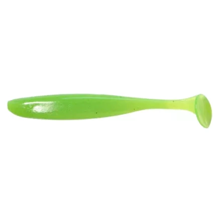 Keitech Easy Shiner 4" Clear Chartreuse Glow 7szt