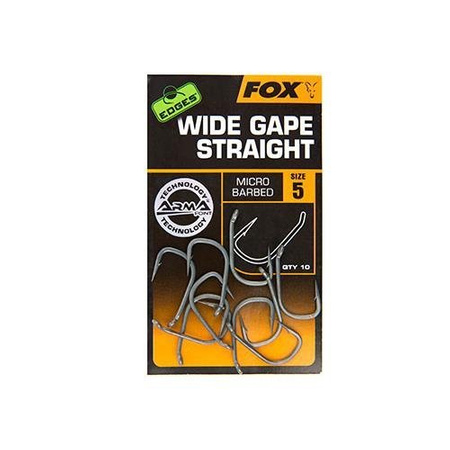 FOX Edges Haczyki Wide Gape Straight r.4