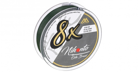 Mikado plecionka NIHONTO OCTA BRAID 0,18mm 150m Zielona