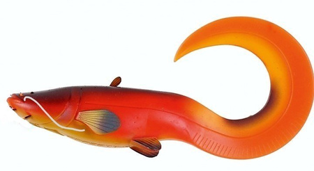 DAM Effzett Real Life Catfish 25cm Curl Tail Mandarin