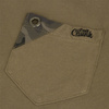 FOX CHUNK Koszulka STONEWASH POLO KHAKI XXL