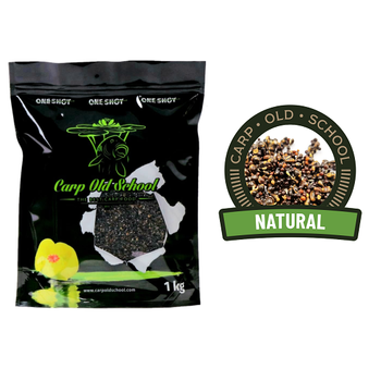 Carp Old School Konopie/Rzepik naturalny 1kg