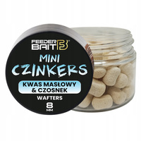 Feeder Bait Mini Czinkers Wafters 8mm Kwas masłowy & Czosnek