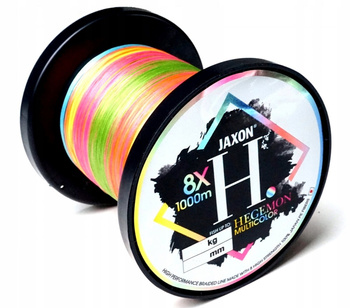 Jaxon Plecionka HEGEMON 8X Multicolor 0,30mm 1000m