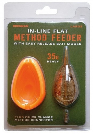 Drennan zestaw IN-LINE FLAT METHOD FEEDER Large