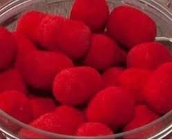 Meus Durus Kulki Hakowe Dumbells 15x18mm Brzoskwinia ananas