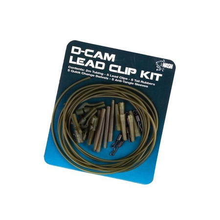 Nash Lead Clip Pack D-Cam T8412