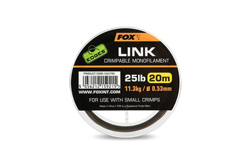 FOX Materiał Przyponowy Link Trans 0,53mm 25lb