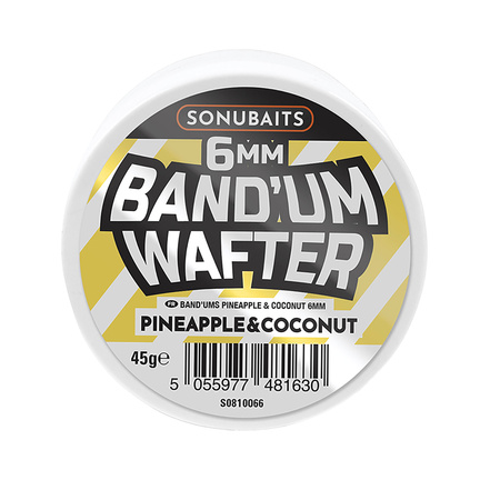 Sonubaits BandUm Wafters 6mm 45g Pineapple Coconut