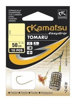 Kamatsu Tomaru Haczyki z Przyponem r.12 10szt