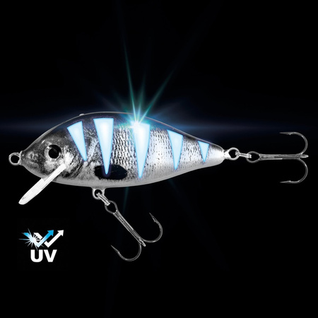 Jaxon Wobler Karaś UV 8cm 13g kolor OM