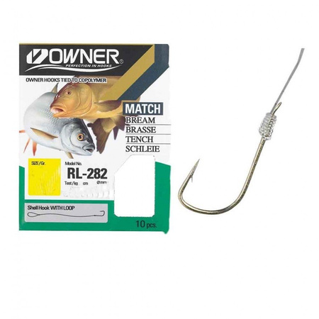 Owner Haczyki z przyponem RL-282 - Match roz.10