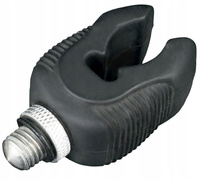 Mikado Końcówka do podpórki gumowa S - czarna