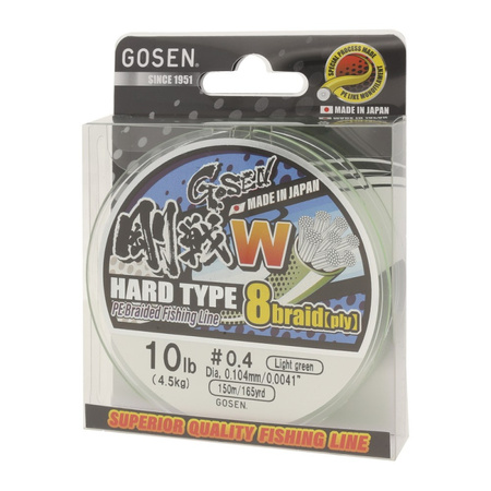 Gosen Plecionka japońska Hard Type 8X #0,6 0,132mm 150m 
