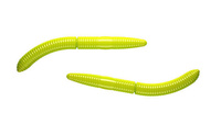 Libra Lures Guma 6,5cm Fatty D'Worm 65 - 027 Apple Green - bez zapachu