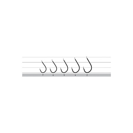 Owner Haczyki Cut Kawahagi roz. 6 (oksydowane)