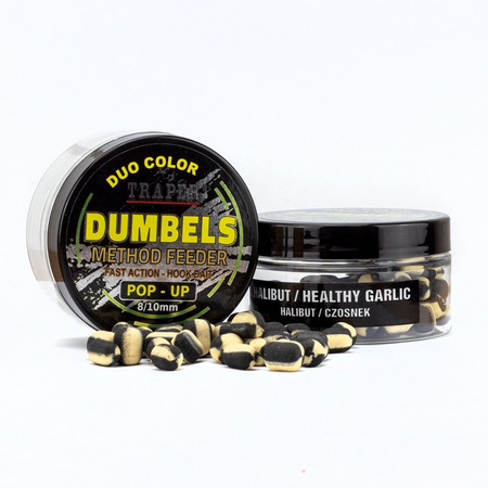 Traper Dumbells Pop-Up Duo Color Halibut/Czosnek