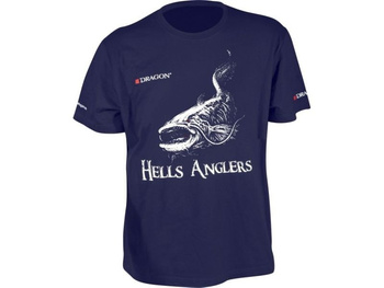 Dragon Koszulka T-shirt HELLS ANGLERS Sum Granatowa L