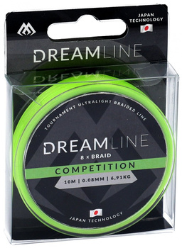 Mikado Plecionka Dreamline 0,08mm 150m Fluo Green