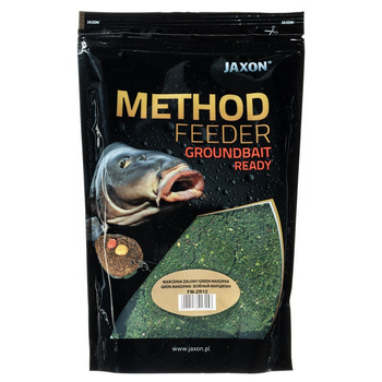 Jaxon Zanęta Method Feeder Ready 750g Marcepan Zielony