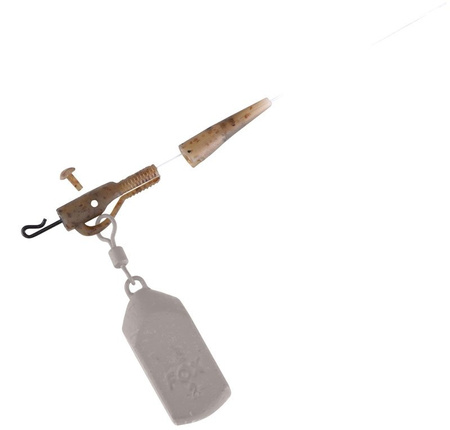 FOX Edges Camo Safety Lead Clip Zestaw Bezpieczny Klips