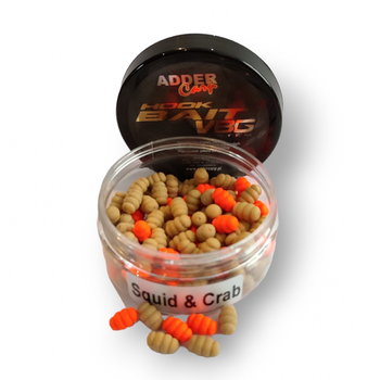 Adder Carp LARWA WAFTERS VBG  8/10mm 75ml Squid Krab