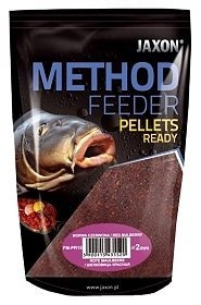 Jaxon Pellet Method Feeder Ready 2mm 500g Kiełbasa